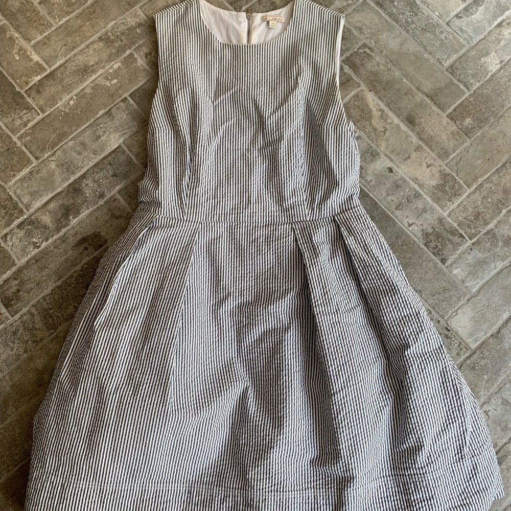 Gap Seersucker tank dress-size 8